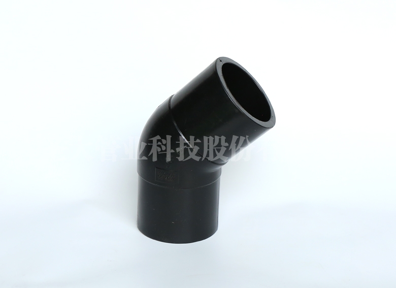 HDPE45°彎頭(對接)